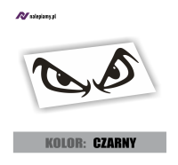 Naklejka Oczy wkurzone na motocykl kask2.jpg