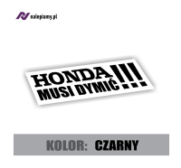 Naklejka honda musi dymić2.jpg