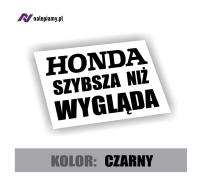 Naklejka honda szybsza niż wygląda2.jpg