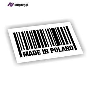 Naklejka MADE IN POLAND