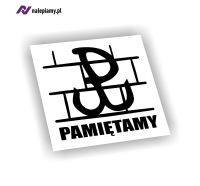 Naklejka Polska Walcząca Pamiętamy 1.jpg