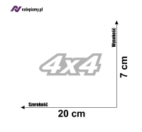 Naklejka 4x4 offroad pickup navara jeep 6.jpg