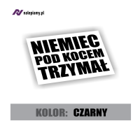 Naklejka Niemiec pod kocem trzymał 2.jpg