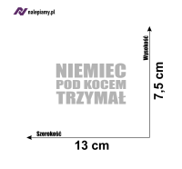 Naklejka Niemiec pod kocem trzymał 6.jpg
