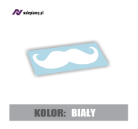 Naklejka na samochód wąsy brodacz 3.jpg