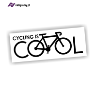 Naklejka cycling is cool 1.jpg