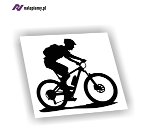 Naklejka ROWERZYSTA MTB rower
