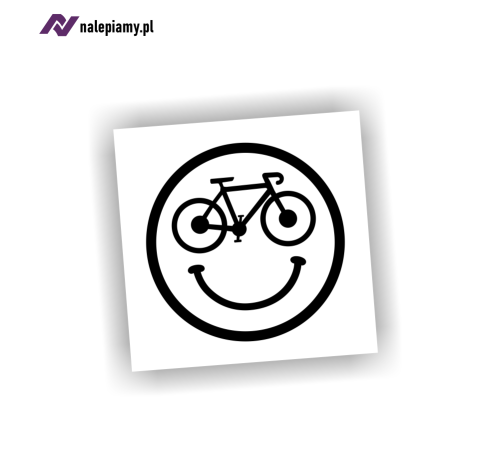 Naklejka rowerowy emoticon uśmiech 1.jpg