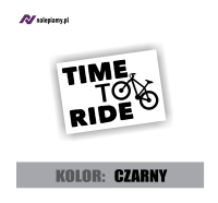 Naklejka time to ride rower 2.jpg