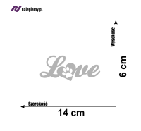 Naklejka love napis łapka 6.jpg