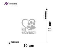 Naklejka nie krzywdź 6.jpg