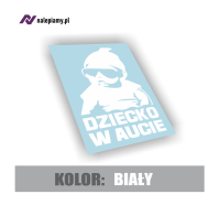 Naklejka na samochód Dziecko w aucie gangster3.jpg