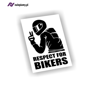 Naklejka RESPECT FOR BIKERS