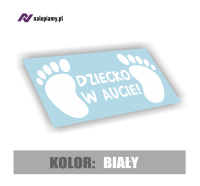 Naklejka na samochód dziecko w aucie stópki3.jpg