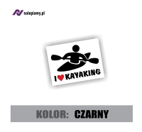naklejka i love kayaking 2.jpg