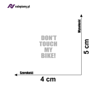 Naklejka don't touch my bike na ramę 6.jpg