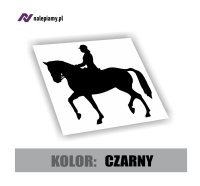 Naklejka na samochód jazda konna koń2.jpg