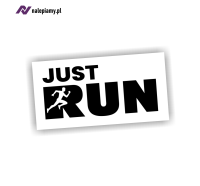 Naklejka Just run 1.jpg