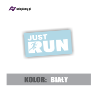 Naklejka Just run 4.jpg