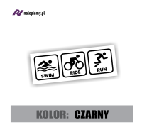 naklejka swim ride run triathlon 2.jpg