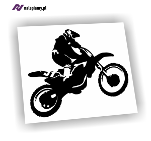 Naklejka Motocykl Crossowy