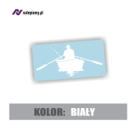 Naklejka wędkarz płynący łódką 4.jpg