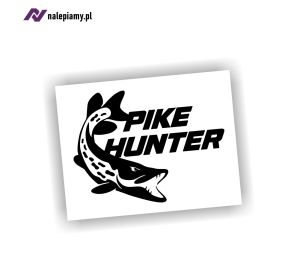 Naklejka PIKE HUNTER łowca szczupaków