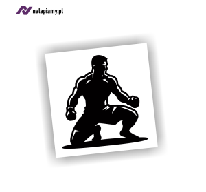 Naklejka MMA FIGHTER zawodnik mma