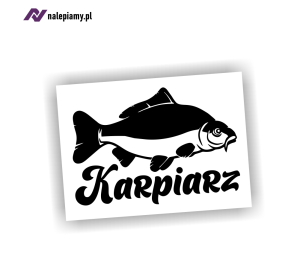 Naklejka KARPIARZ karp carp hunter