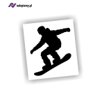Naklejka SNOWBOARDZISTA snowboard