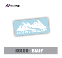 Naklejka jadę w bieszczady 4.jpg