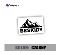 Naklejka Beskidy góry 2.jpg