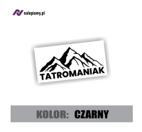 Naklejka Tatromaniak góry tatry 2.jpg