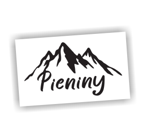 Naklejka PIENINY góry trzy korony