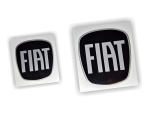 Naklejki na emblematy Fiat Bravo 2 czarne