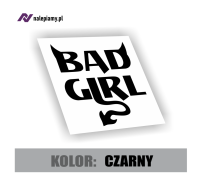 Naklejka na samochód bad girl2.jpg