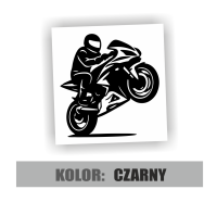 Naklejka ścigacz motocykl wheelie na kole 3.jpg