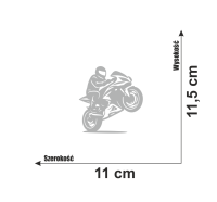 Naklejka ścigacz motocykl wheelie na kole 7.jpg