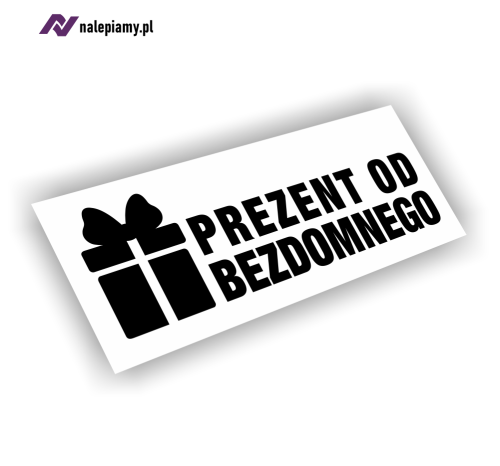 Naklejka prezent od bezdomnego1.jpg