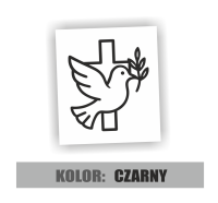 Naklejka gołębica krzyż chrześcijaństwo 3.jpg
