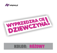 Naklejka wyprzedziła cię dziewczyna7.jpg