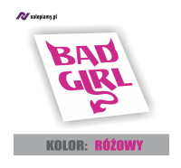 Naklejka na samochód bad girl8.jpg