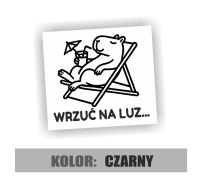 Naklejka na samochód wrzuć na luz kapibara 3.jpg