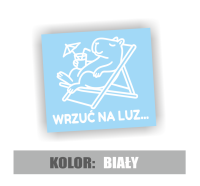 Naklejka na samochód wrzuć na luz kapibara 5.jpg