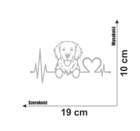 Naklejka pies Golden Retriever 5.jpg