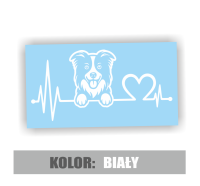 Naklejka linia życia pies rasy Border Collie 2.jpg