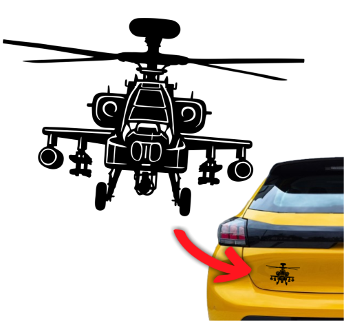 Naklejka helikopter śmigłowiec apache 1.jpg