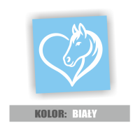 Naklejka serce koń klacz 5.jpg