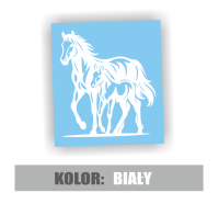 Naklejka klacz i źrebak konie 5.jpg