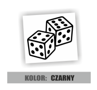 Naklejka na samochód kości do gry 3.jpg